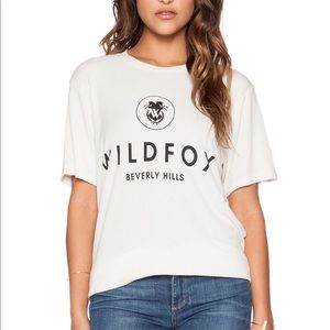 Wildfox logo t shirt